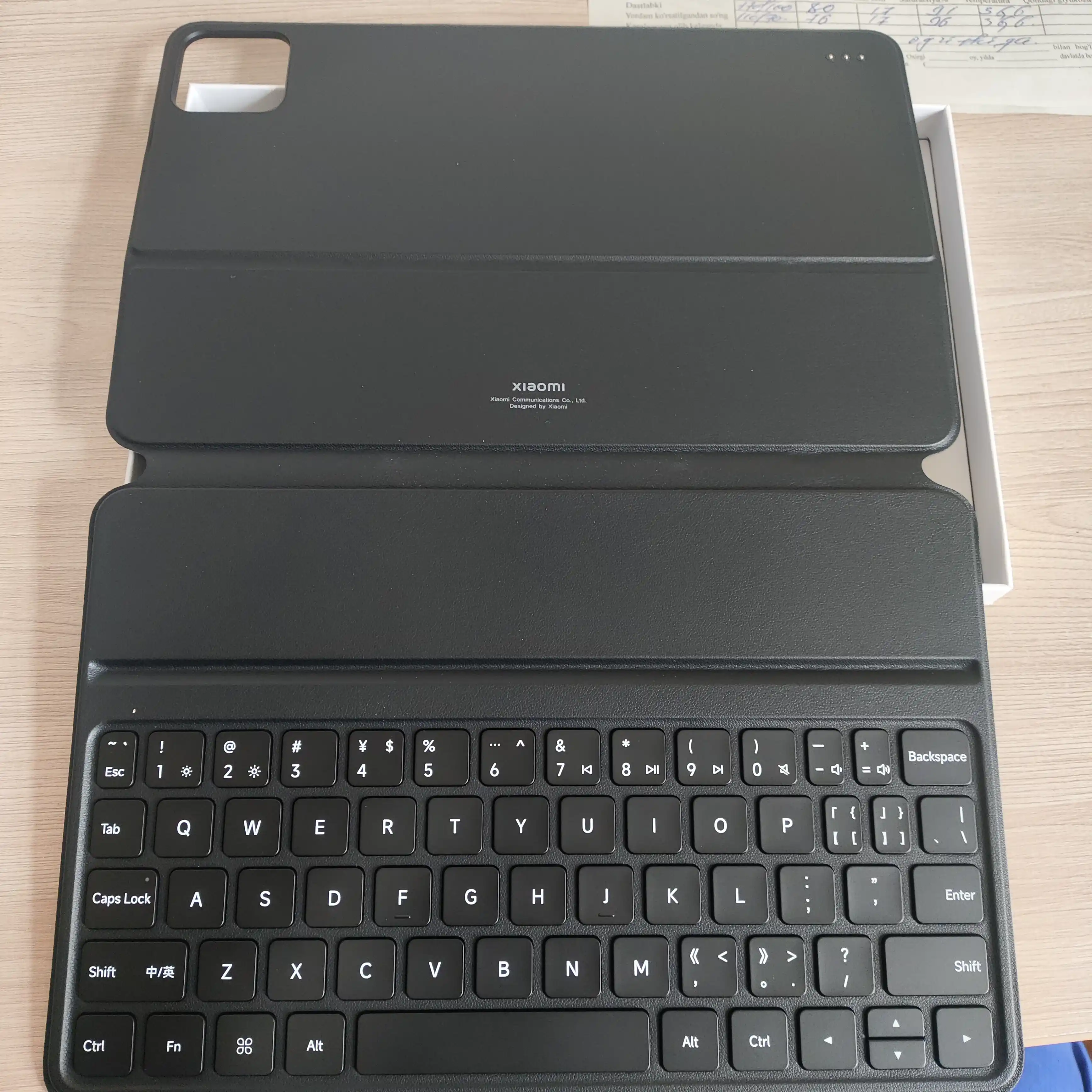 Xiaomi Pad 6 klaviatura g'ilof, Xiaomi plansheti uchun klaviatura chehol 2024
