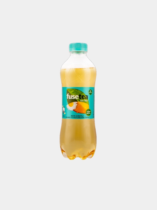 Холодный чай Fuse Tea Mango va Moychechak PET Nitro, 0.5 л - 