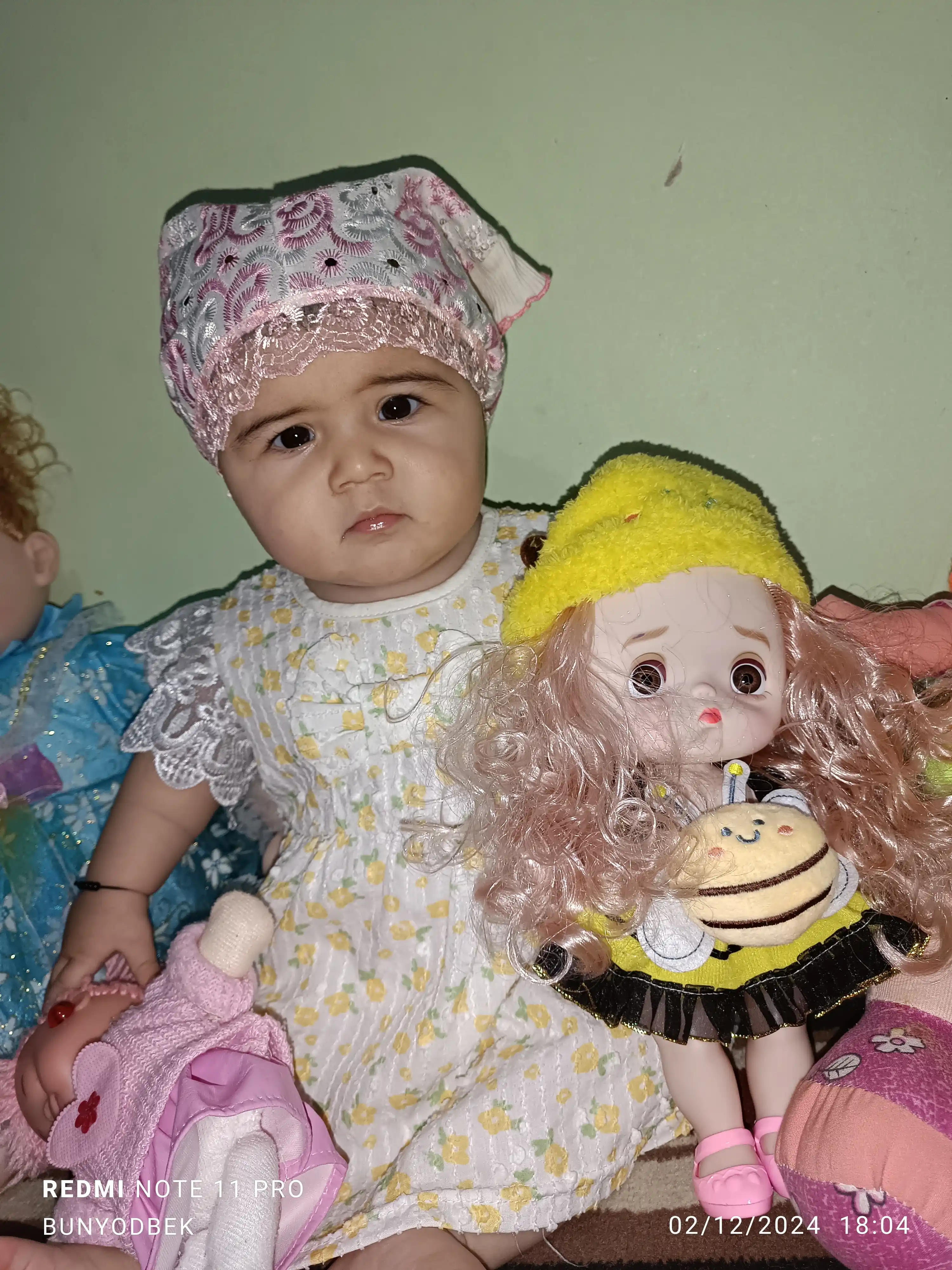 FIDGO musiqali qo‘g‘irchoqlari, Lovely Baby, turli liboslarda