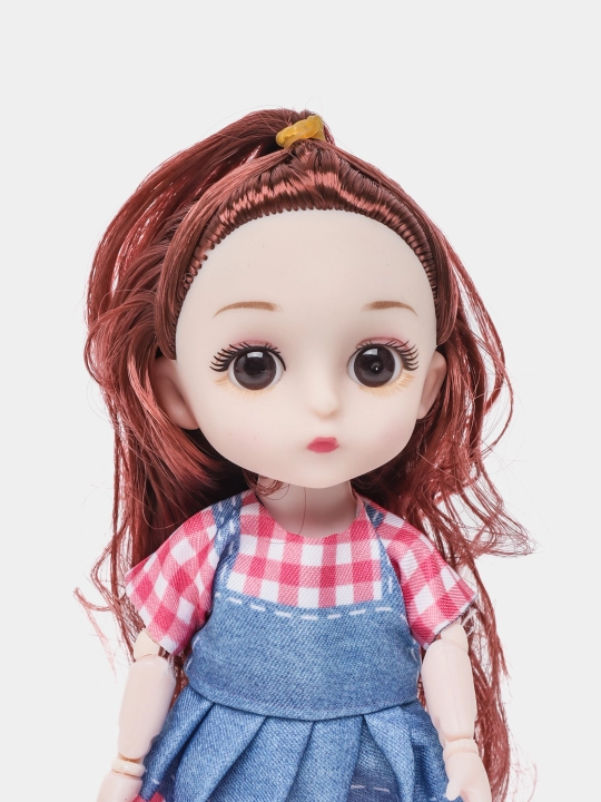 Кукла "Dreamy Bay Lovely Fashion" в платье, с любимцами, коляской, аксессуарами