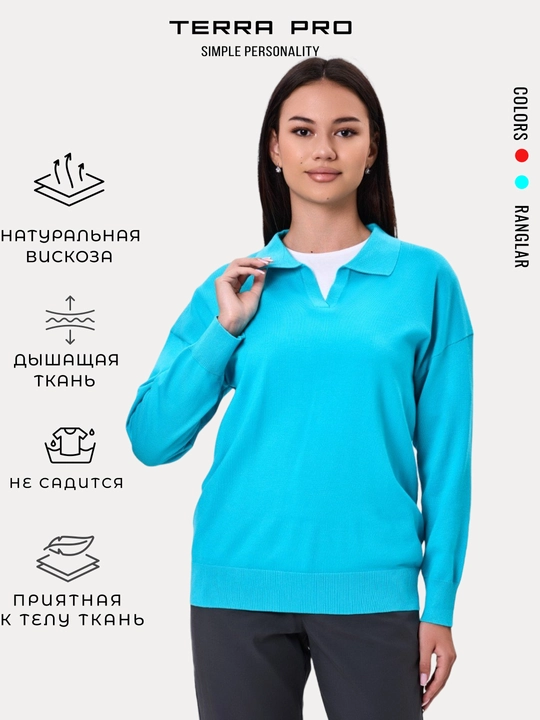 TERRA PRO Женский джемпер AW24WKN-92067 - 