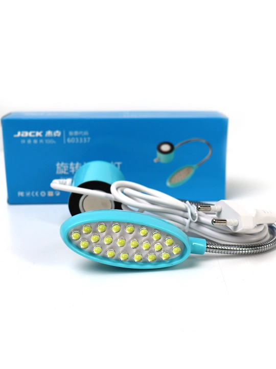 LED chiroq Jack, yorug'lik sozlamalari bilan, 220 V