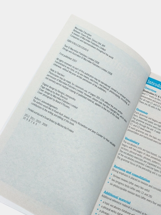 Destination B1/B2/C1/C2. Grammar and Vocabulary with answer key