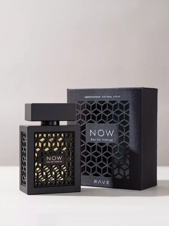 Erkaklar va ayollar uchun parfyum suvi Now Rave Lattafa, 100 ml