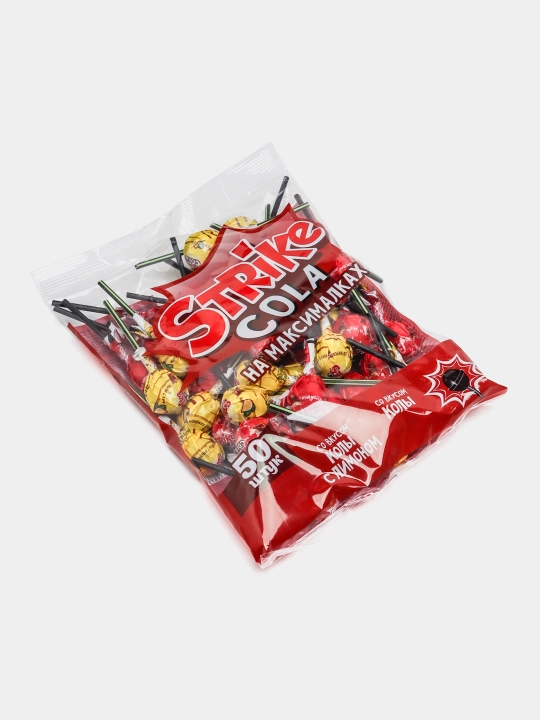 Страйк кола, кола+лимон. пакет, 50 шт КА