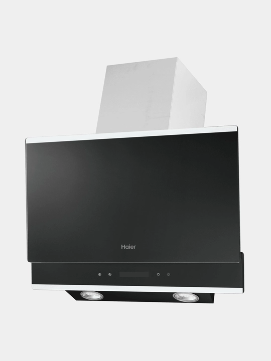Кухонная вытяжка Haier HVX-W672G, 60 см, 700 м³/ч, сенсорное управление, черное стекло