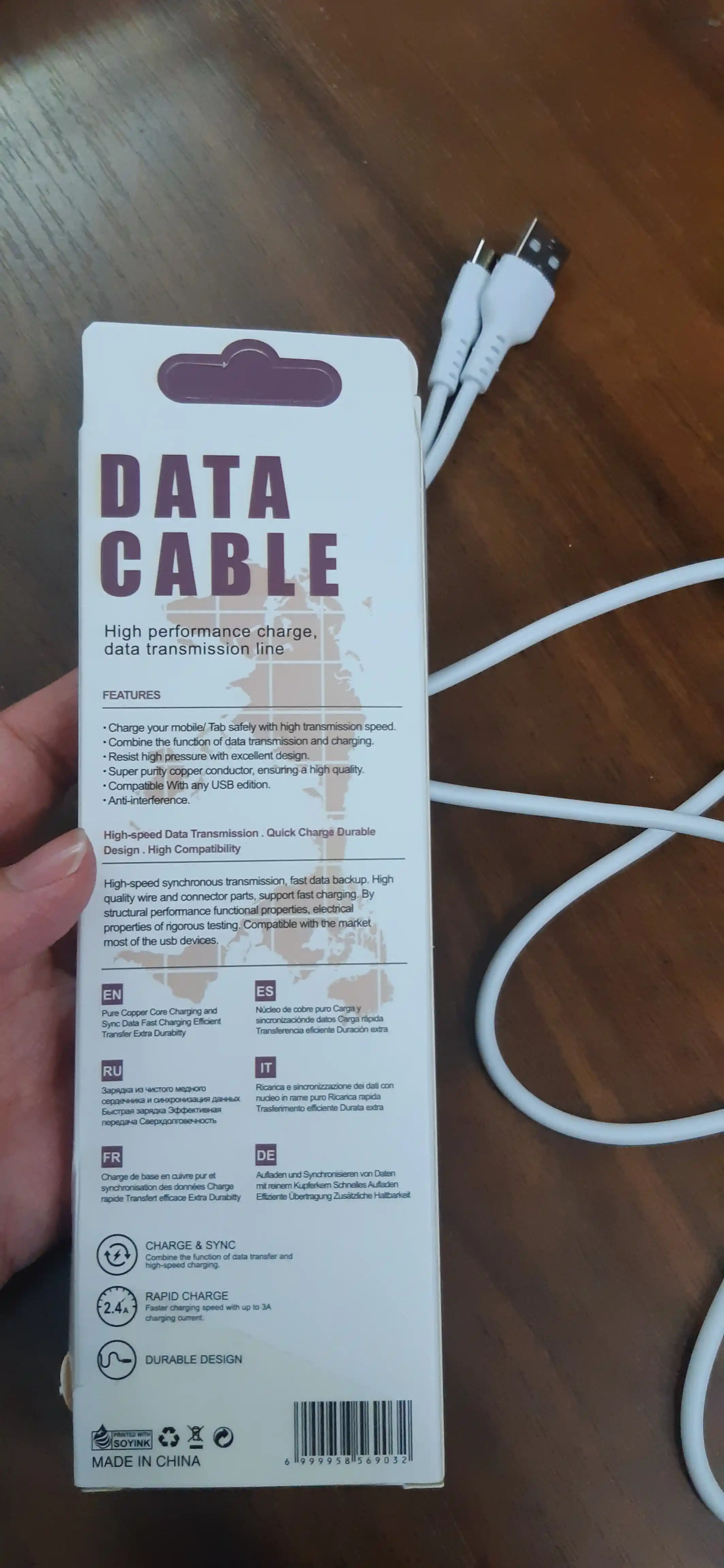 Зарядное устройство для iPhone, кабель Type-C/Lightning, с быстрой зарядкой 20 Вт, 35 Вт