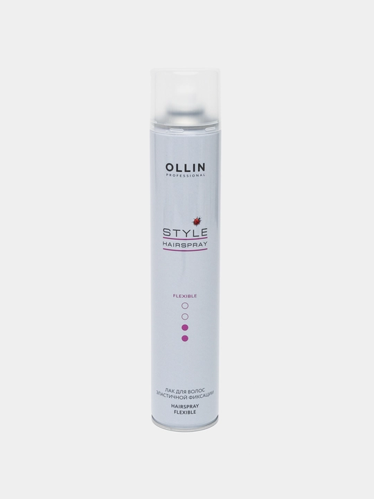 Лак для волос эластичная фиксация Ollin Professional, 450 мл