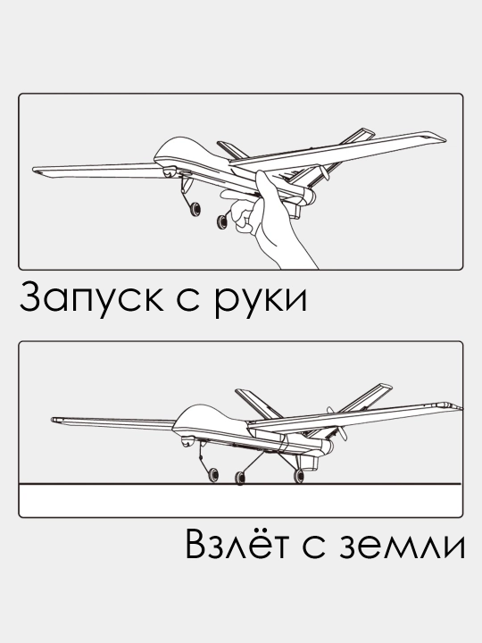 Радиоупровляемый самолёт MQ9 Reaper