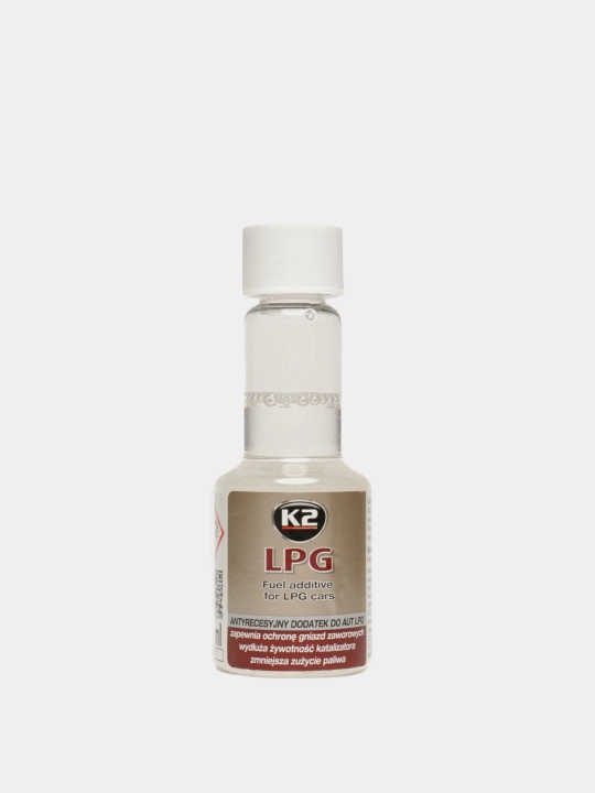 Присадка для защиты двигателей, работающих на газе K2 LPG, 50 мл
