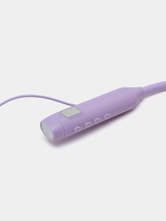 Simsiz sport minigarnituralari, bo'yin jantali, raqamli displey, Bluetooth BT-107, magnit