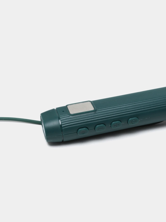 Simsiz sport minigarnituralari, bo'yin jantali, raqamli displey, Bluetooth BT-107, magnit