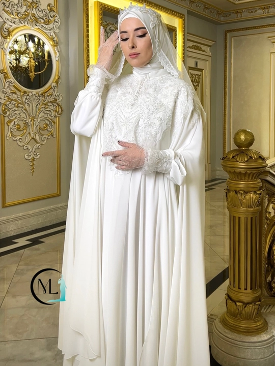 Abaya ikki qismli, oqshom libosi, keng libos, oversize