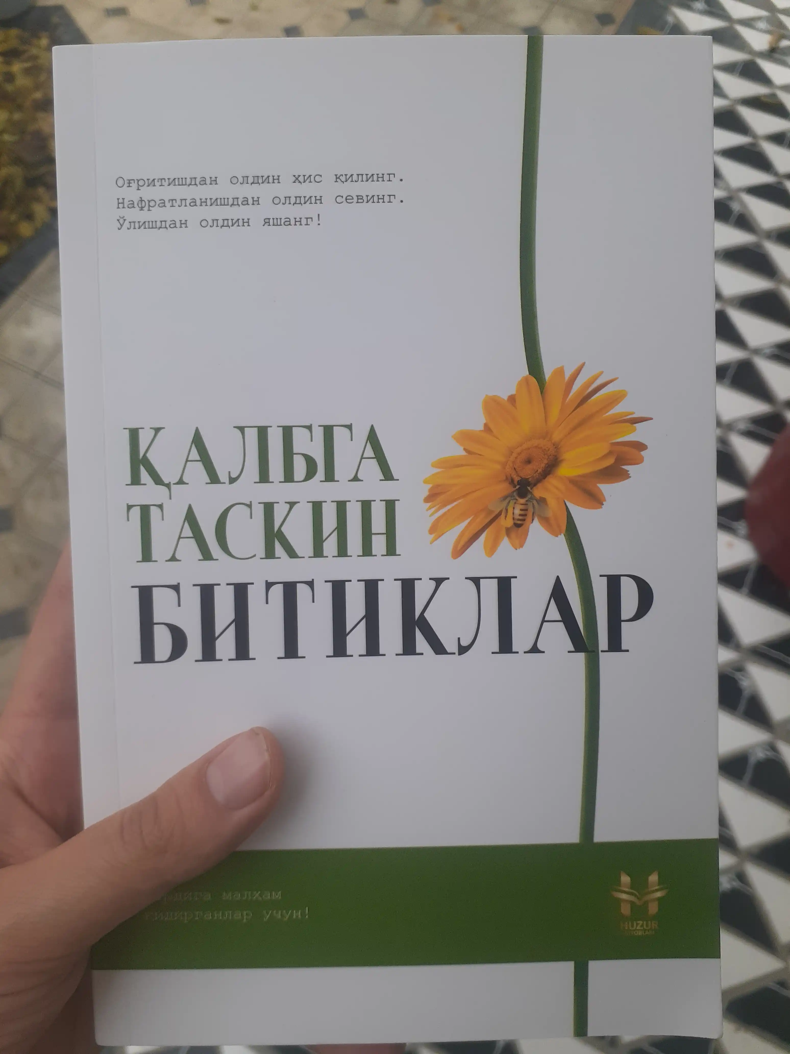 Qalbga taskin bitiklar (Dardiga malham qidirganlar uchun)