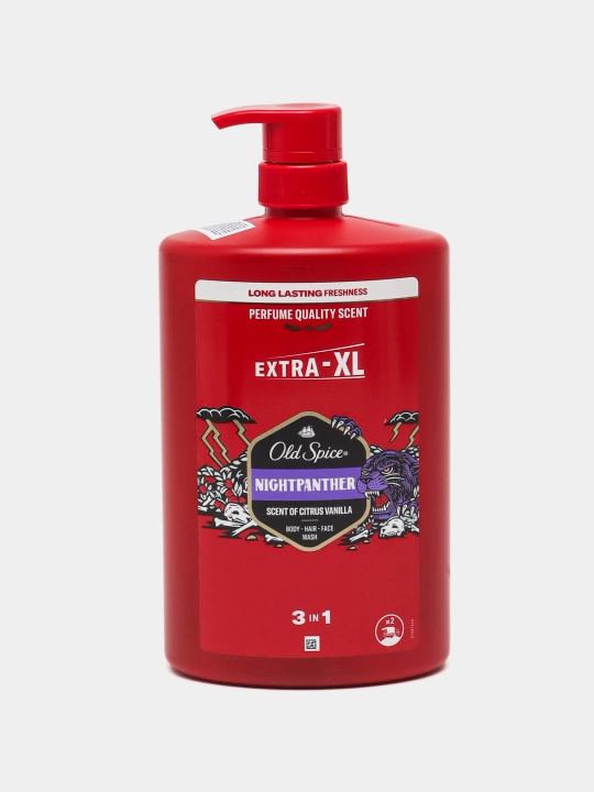 Old Spice гель для душа 3в1 Nightpanther, 1л
