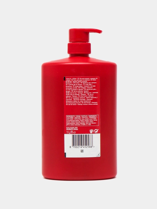 Old Spice гель для душа 3в1 Wolfthorn, 1л