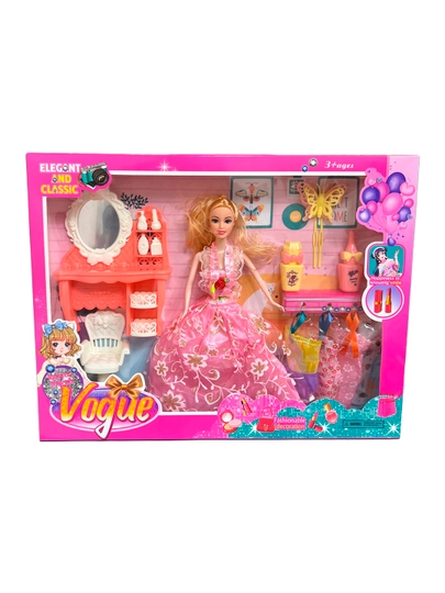 Кукла Vogue, с аксессуарами в наборе — MTUNI-TOY04-КОРРОЗ