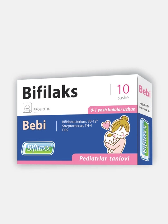 Sinbiotik Bifilaxx Bebi, 10 dona
