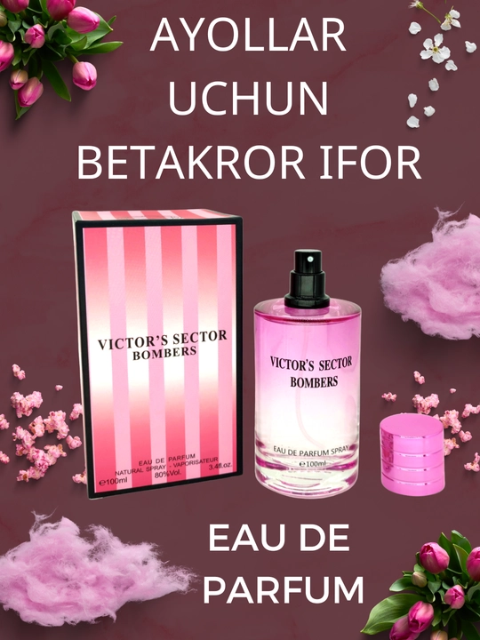 Victorias Sector ayollar uchun parfyumlangan suvi, 100 ml
