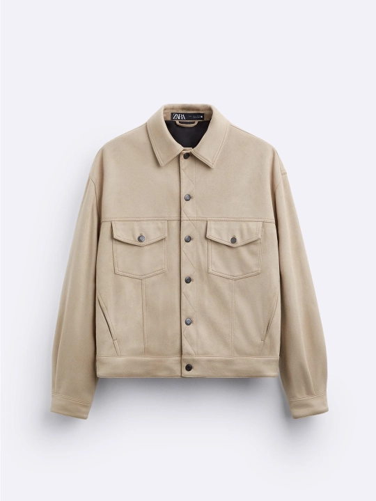Zara velvet bomber