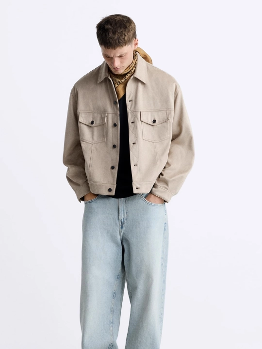 Zara velvet bomber