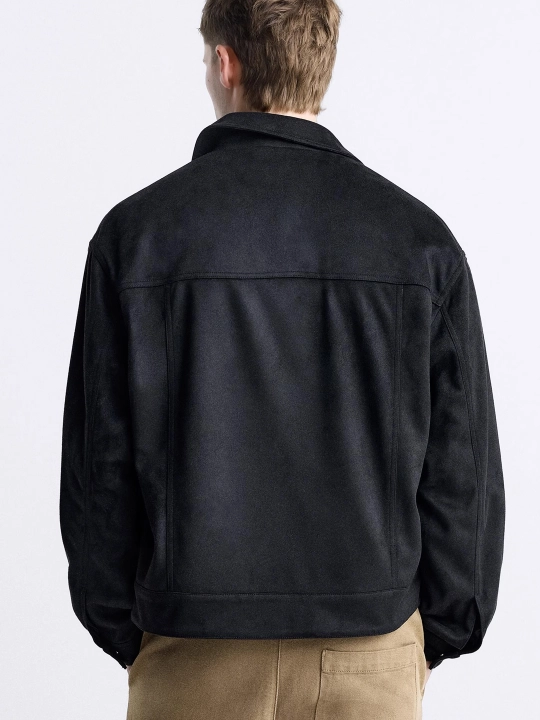 Zara velvet bomber