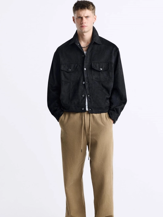 Zara velvet bomber