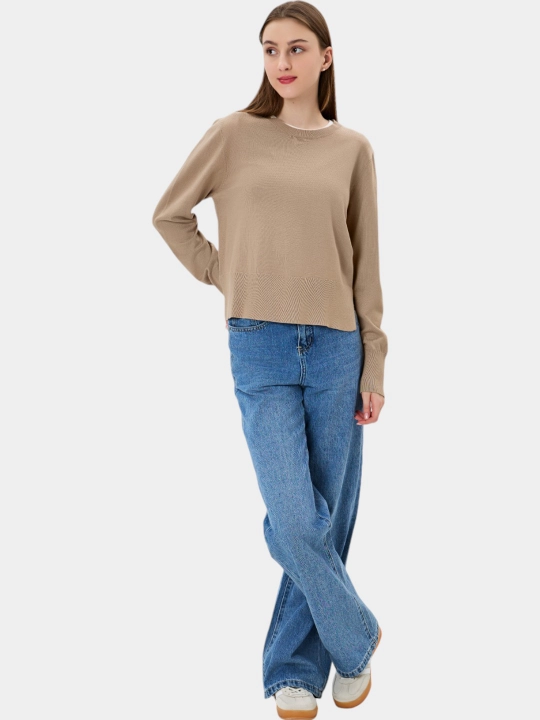 TERRA PRO Ayollar uchun uzun yengli jumper SS24WKN-30113