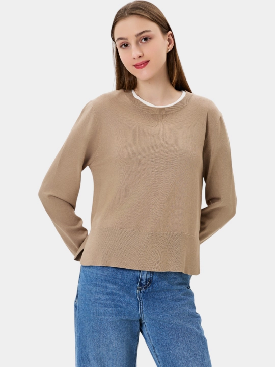 TERRA PRO Ayollar uchun uzun yengli jumper SS24WKN-30113