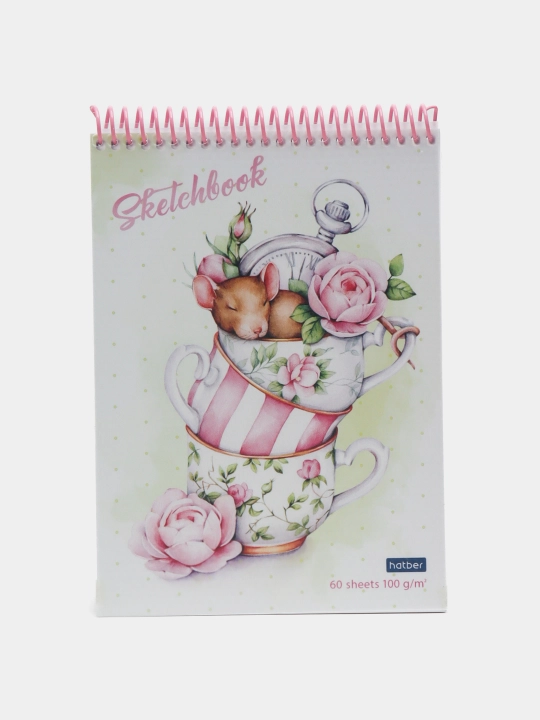 Bloknot SketchBook, 60 v, A5, 100g/kv, "Nafis akvarel", 60B5Aps_22399 - 