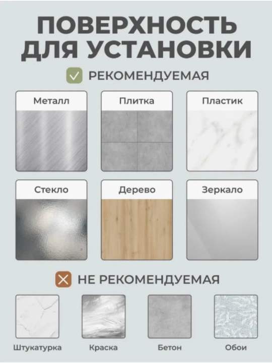 Полка для ванной и кухни, металлическая, угловая, на липучках