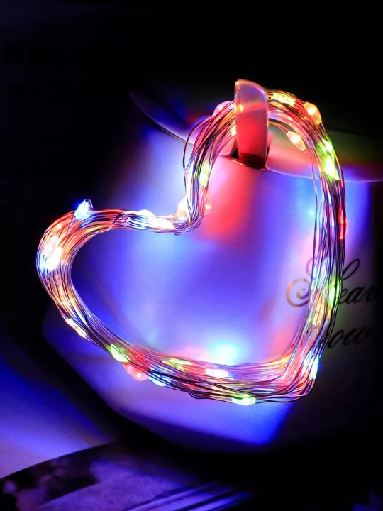 Led girlyanda Ramazom bayrami va uyning, ichki bezatish uchun, 1 m, 2 m, 3 m, 5 m, 10 m