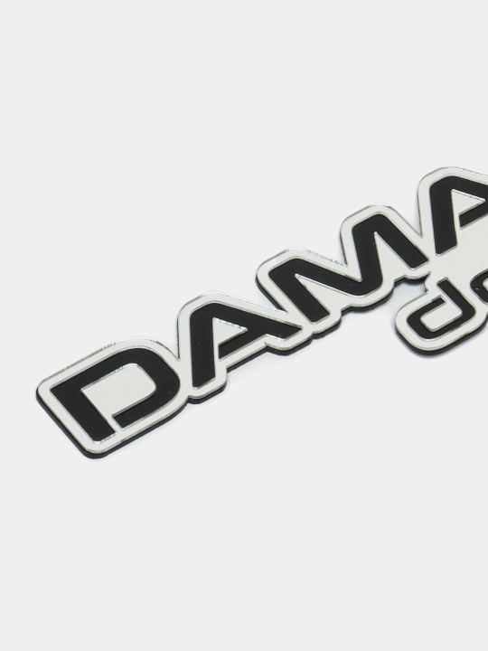 Damas uchun akril stiker, nakleyka, povorotnik, 2 dona