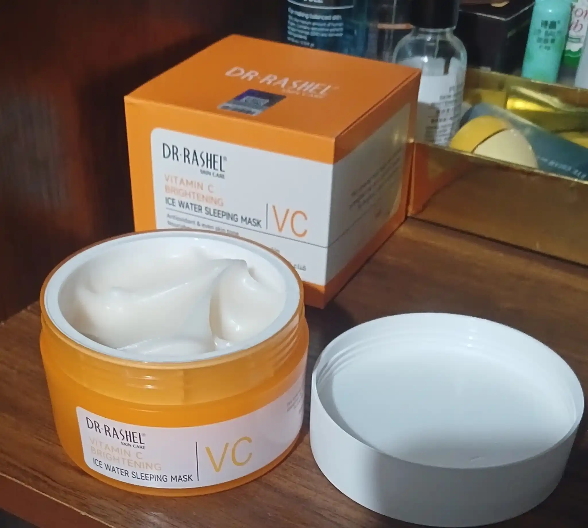 Ночная маска для лица Dr.Rashel Ice water sleeping mask, 100 г