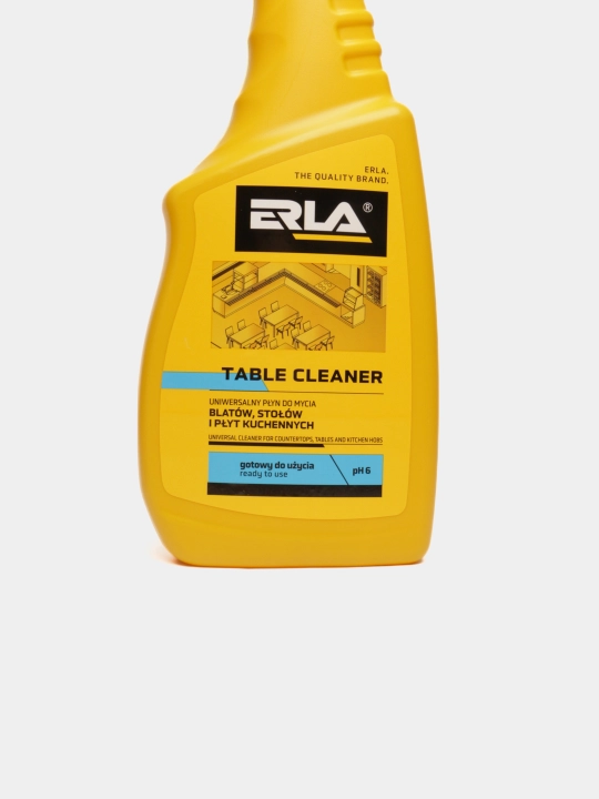 ERLA TABLE stollar va har qanday oshxona hamda stol yuzalarini tozalash vositasi, 750 ml