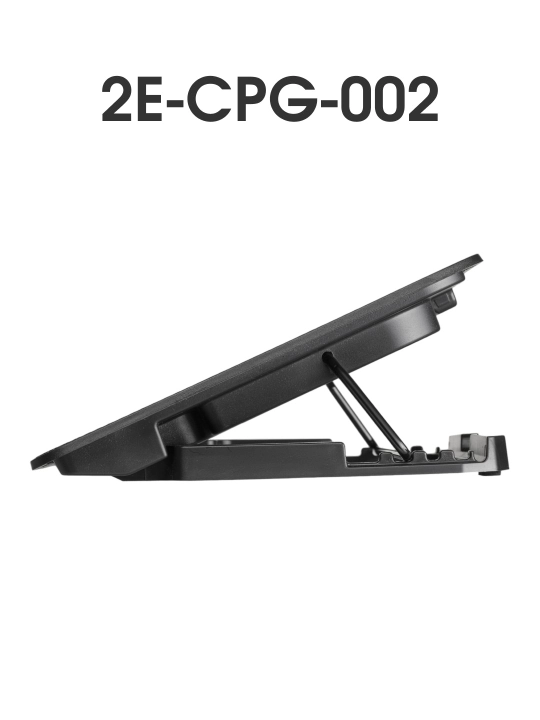 2E GAMING sovutgichli noutbuk tagligi, 14"-17.3," LED yoritgich, kuchli