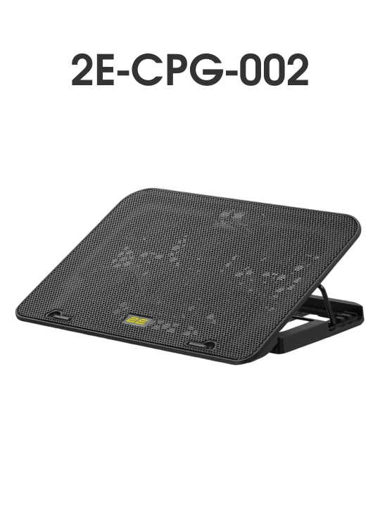 2E GAMING sovutgichli noutbuk tagligi, 14"-17.3," LED yoritgich, kuchli