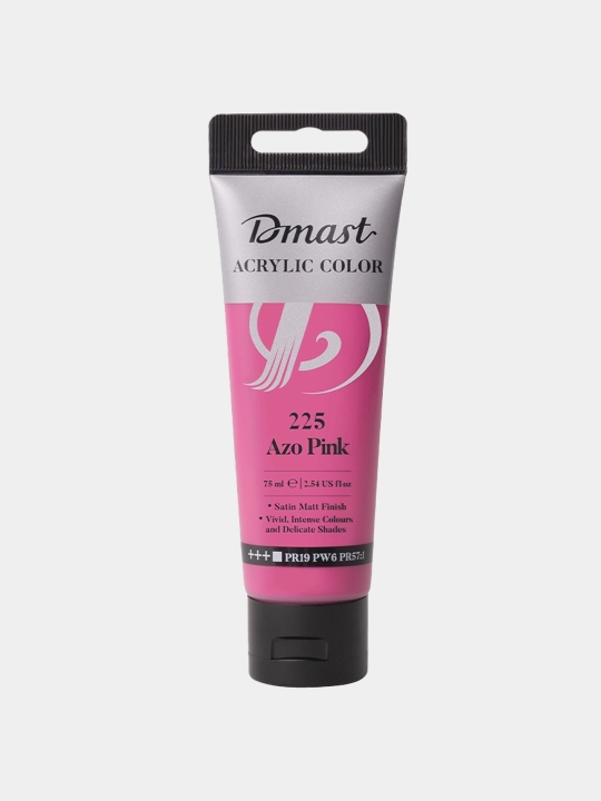 Naychadagi akril bo'yoq Dmast Deli EC330-AP, 225 Azo Pink, 75 ml - 