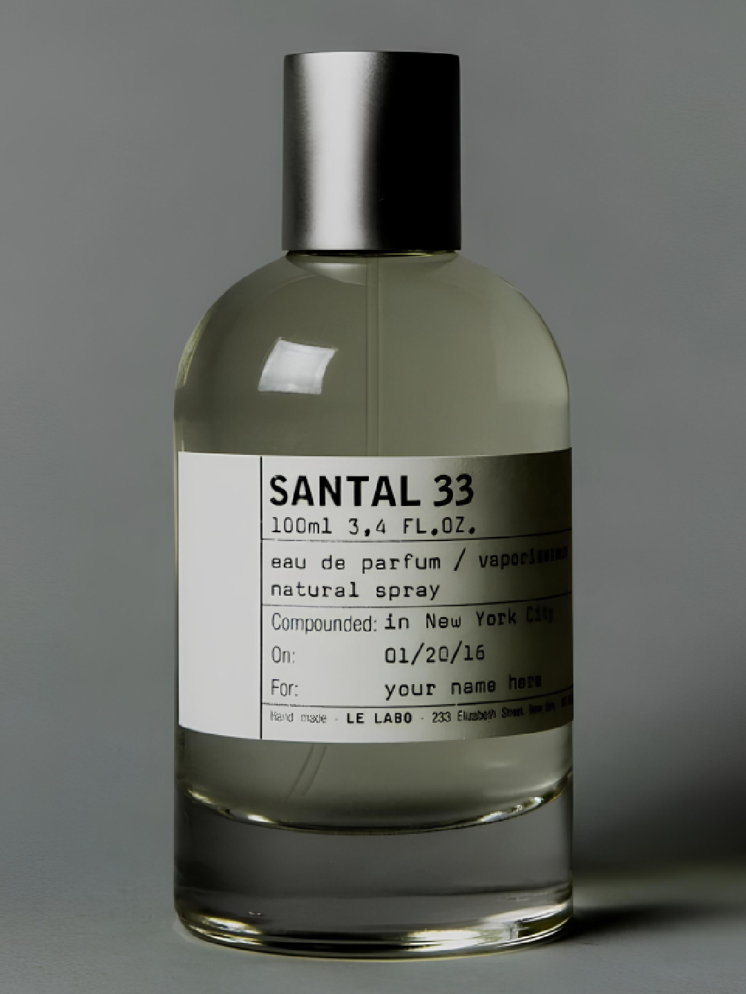 Парфюмерная вода Le Labo Santal 33, для мужчин и женщин, 100 мл купить ...