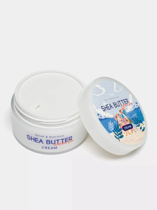 Shea yog‘i bilan namlantiruvchi yuz kremi, asosiy krem, koreys kosmetikasi, rbBloomy, 100 ml