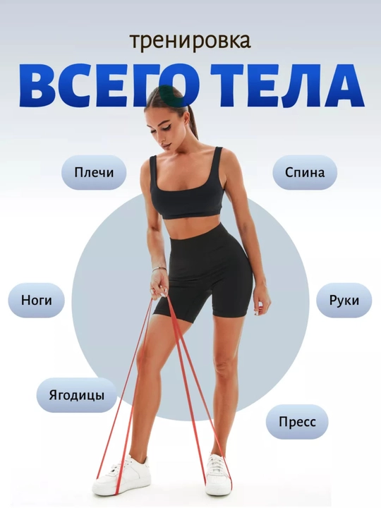 Резинки для фитнеса набор 3 шт эспандер петли сопротивление 2–104 кг