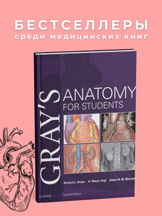 Gray's Anatomy For Students 4th edition, Медицина - 