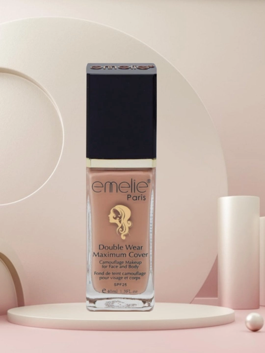 Тональный крем Emelie SPF 25, увлажняющий, матовый тон, 45 мл - 