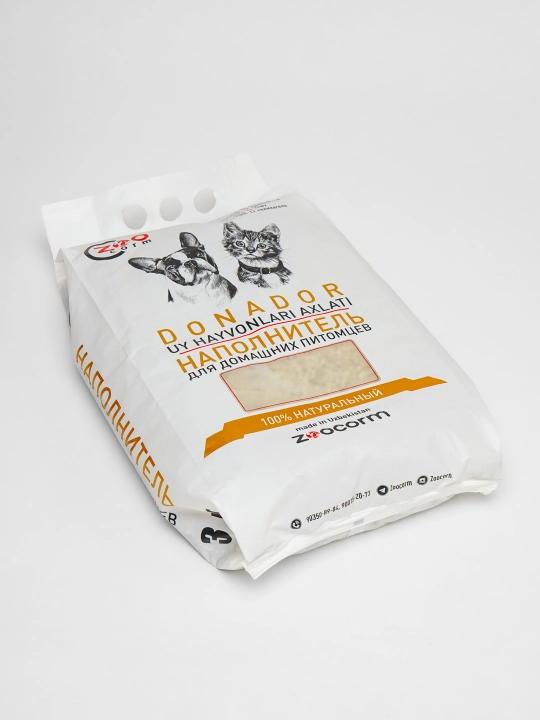 Mushuklar uchun to‘ldiruvchi, bentonit 4,5 litr/3 kg