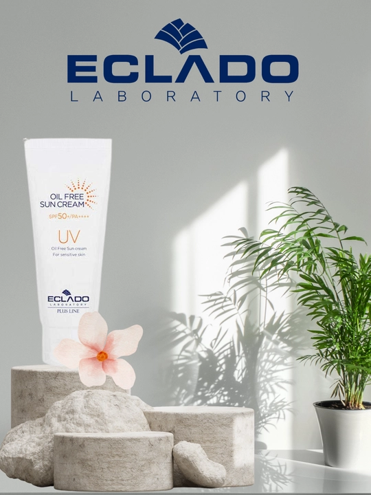 Солнцезащитный крем ECLADO OIL FREE,защита от солнца SPF50 + Pa + + + для жирной кожи лица
