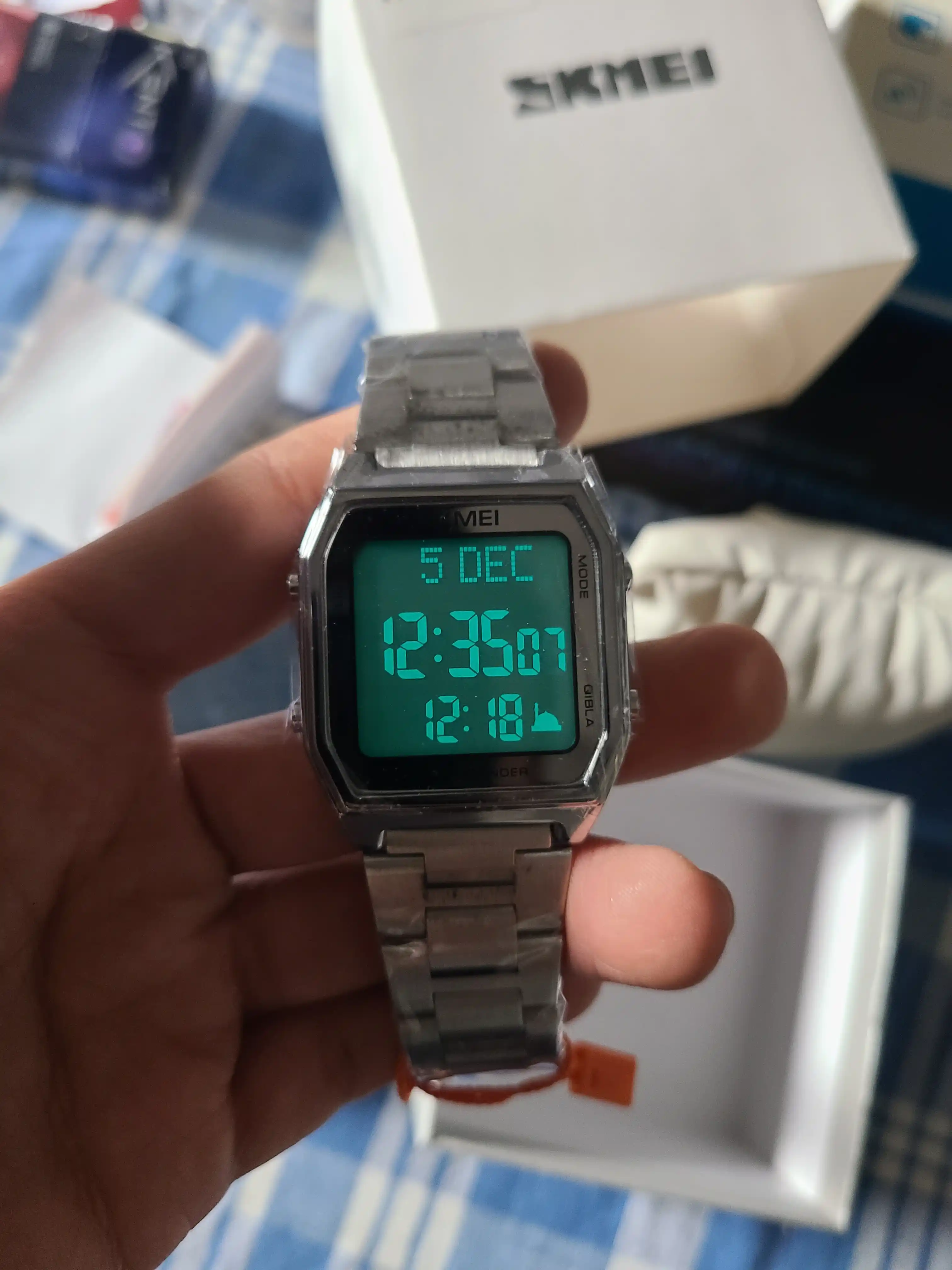 Islomiy erkaklar qo'l soati Qibla Watch 1763