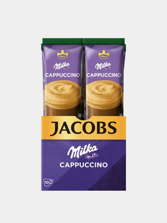 Кофе Jacobs, 3 в 1 Milka, 10 шт