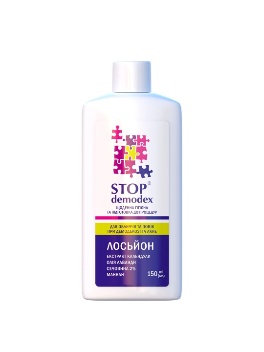 Demodekoz va akne uchun yuz va qovoqlar uchun Stop Demodex losyoni - 