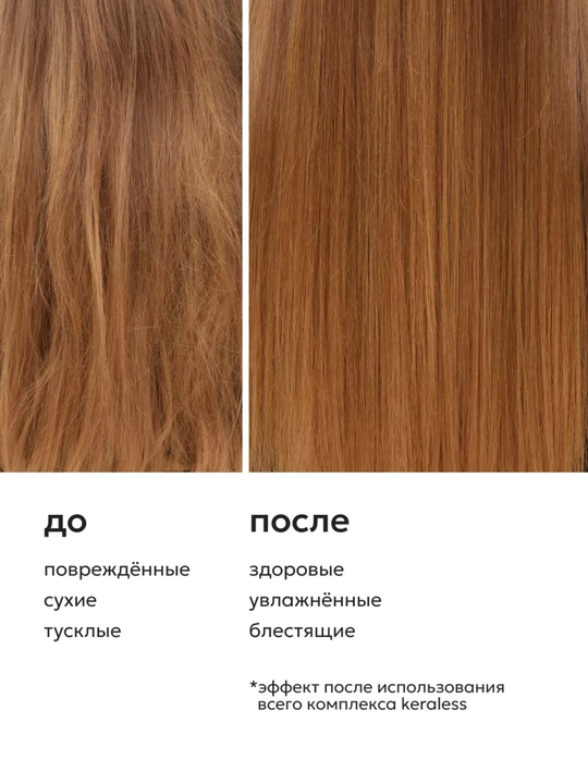 Шампунь для волос с кератином KERALESS, LIKATO professional, 400 мл