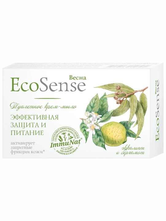 Ecosense bahor pardoz kremi-sovuni, 90 g
